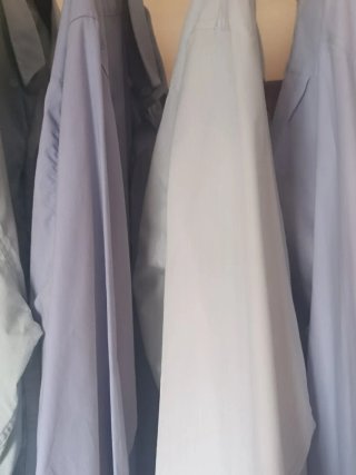 Lote  6 camisas manga larga hombre