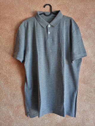 Polo Primark Gris Talla XXL Algodón