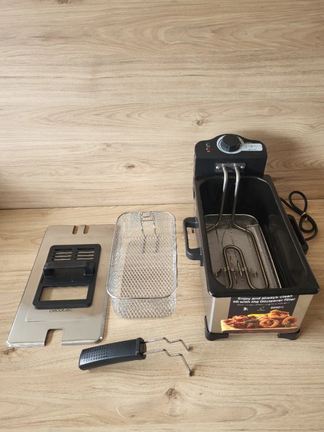 Freidora Eléctrica 3L Cleanfry