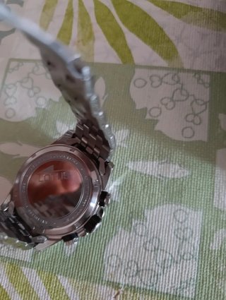 Reloj Lotus Cronógrafo Azul y Plateado