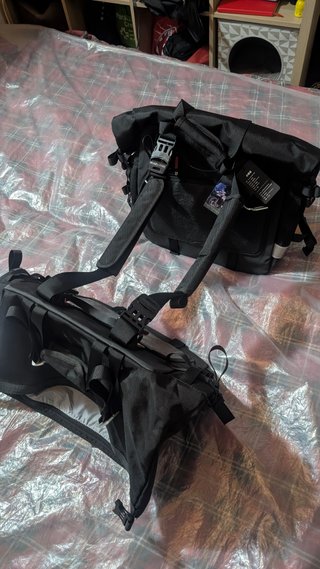 Borse moto Rhinowalk 40L (20L x 2) NUOVE
