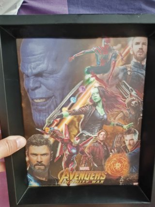 Cuadro Avengers 3D Infinity War