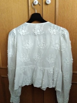 Blusa camisa blanca