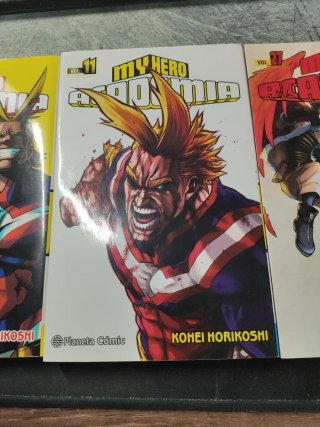 My hero academia 1, 11 y 27 Español
