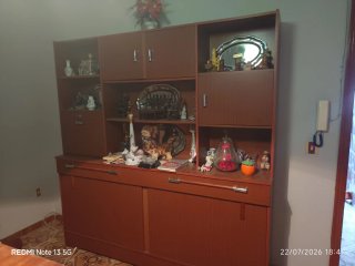 Mueble cama antiguo madera. Incluye colchón