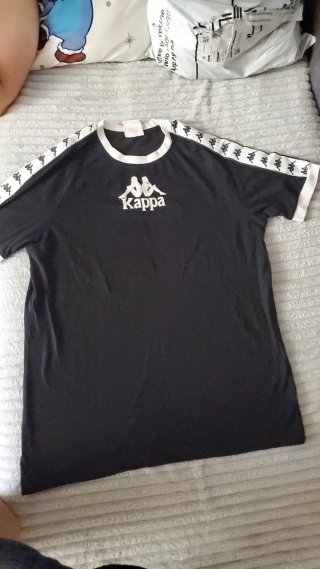 Camiseta Kappa Negra Talla S
