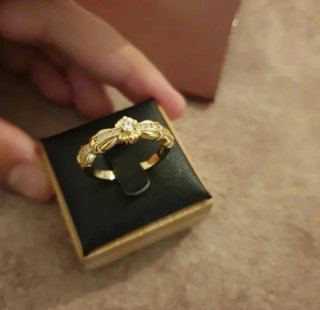 Anillo Oro 18k Talla 9 Nuevo