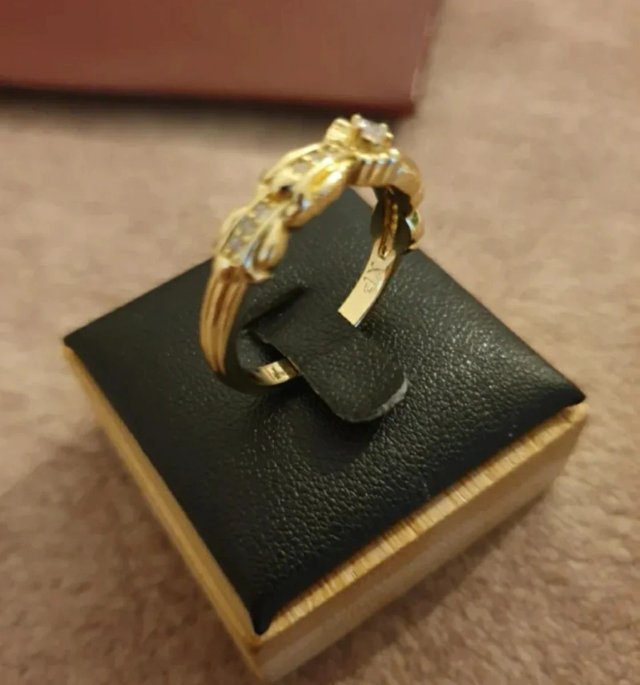 Anillo Oro 18k Talla 9 Nuevo