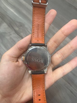 Reloj Hugo Boss Hombre Negro/Plata