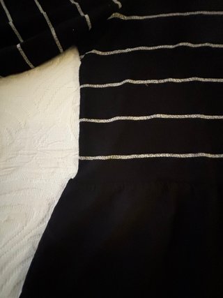 COUCHEL Jersey Negro Rayas Plateadas Vuelo