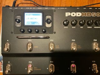 Multiefectos Line 6 POD HD500 Guitarra