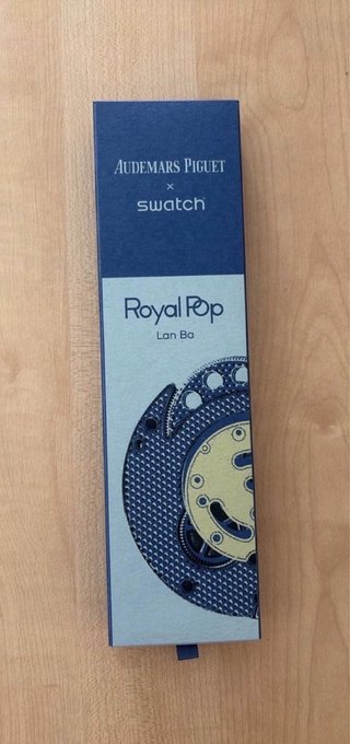 Reloj Swatch x Audemars Piguet Royal Pop