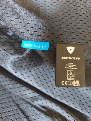 Chaqueta Moto Revit Eclipse 2 Negra