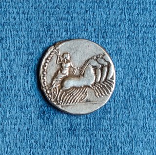 Denario República Romana 86 a.C. Apolo