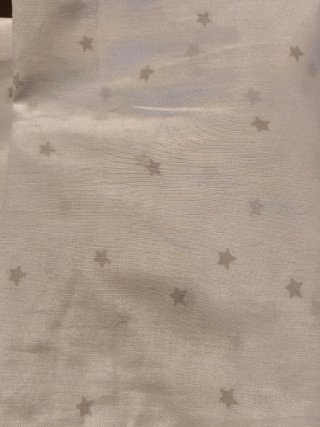 Cortinas infantiles con estrellas