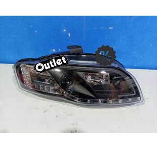 ED FARO DCH AUDI A4 B7 04-08 FONDO NEGRO INTERMITENTE LED R0