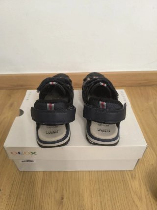 Sandalias Geox Talla 38 Azul Multicolor