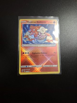 Heatran Radiante 160 PS Carta Pokémon