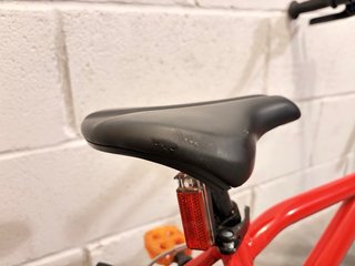 Bicicleta infantil 16 pulgadas roja