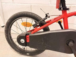 Bicicleta infantil 16 pulgadas roja