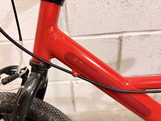 Bicicleta infantil 16 pulgadas roja
