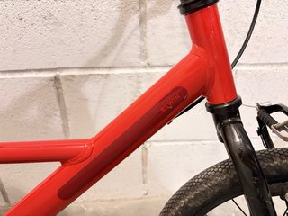 Bicicleta infantil 16 pulgadas roja