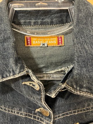Vestido tejano Leet azul