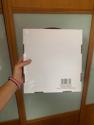 Reloj de Pared Versa Cuarzo Silencioso