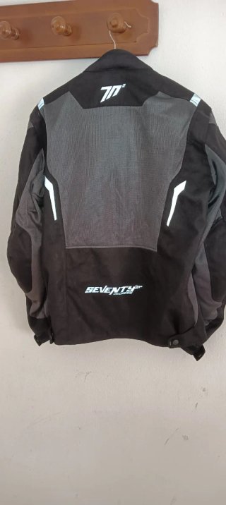 Chaqueta Seventy Talla M Negra/Gris