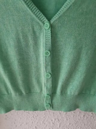 Chaquetita corta verde S