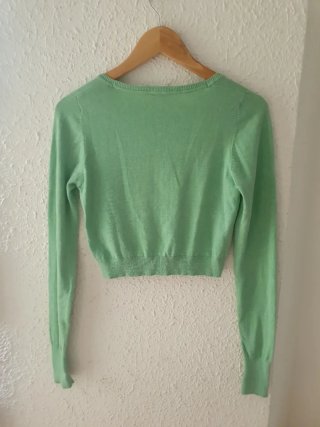 Chaquetita corta verde S