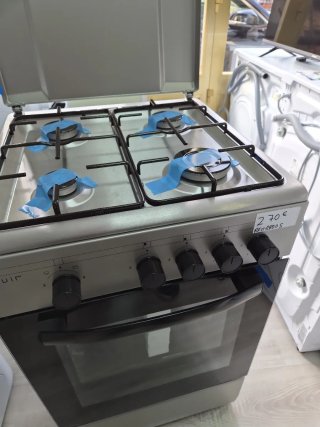 nevir nvr-cb4h-ti cocina de gas con horno 4 fuegos