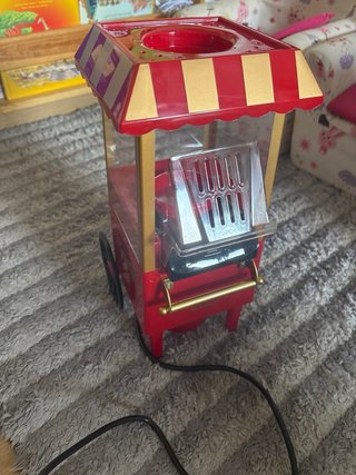 Máquina Palomitas Vintage Roja