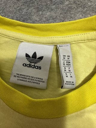 Camiseta Adidas Originals Amarilla Talla M Hombre