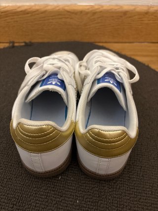 Adidas Samba Blancas y Doradas Talla 39