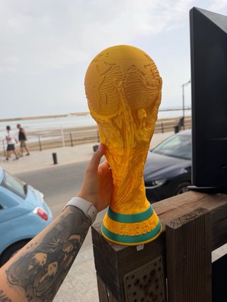 Réplica Copa del Mundo FIFA tamaño real