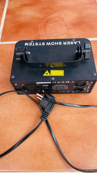 Luces dj dmx + maquina humo