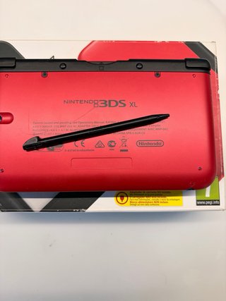 Nintendo 3DS XL Rosso - Completo di scatola