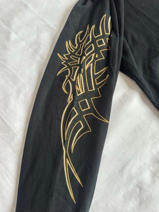Felpa Scorpion Bay Nera Oro Taglia M