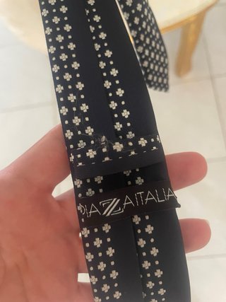 Cravatta uomo blu piazza italia