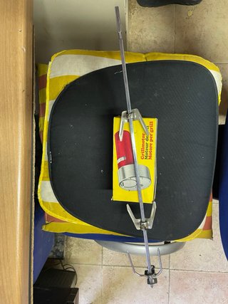 Motore per grill a batteria e asta