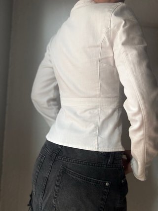 Blazer Blanco Mustang Jeans Talla S