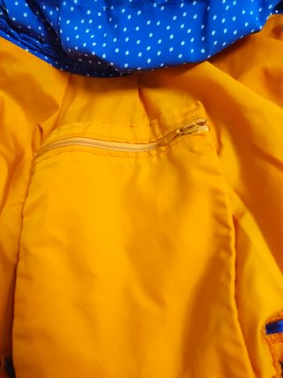 Vestido Flamenco Azul Lunares