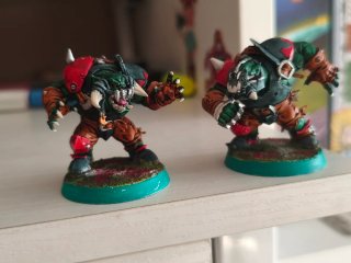 Equipo Blood Bowl Orkos Negros GW