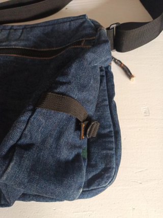 Bolso bandolera Avance Jeans azul