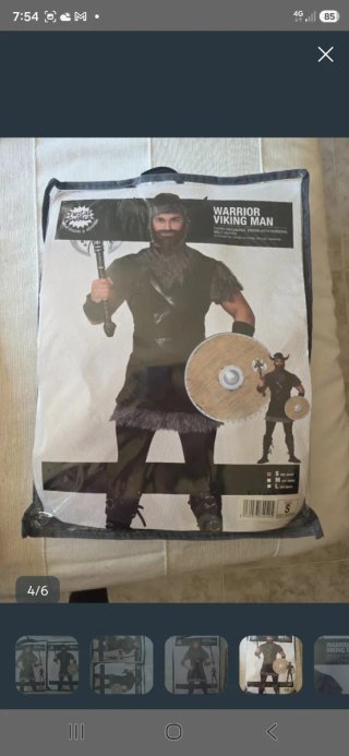 Disfraz Warrior Viking Woman Talla S