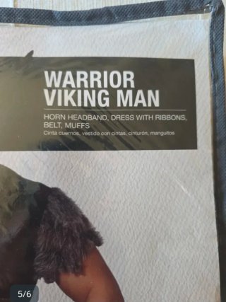 Disfraz Warrior Viking Woman Talla S