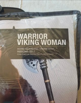 Disfraz Warrior Viking Woman Talla S