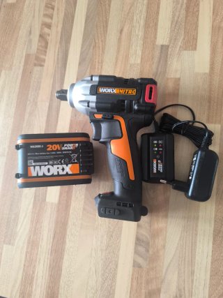 Llave de Impacto Worx Completa NUEVA