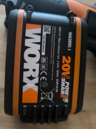 Llave de Impacto Worx Completa NUEVA